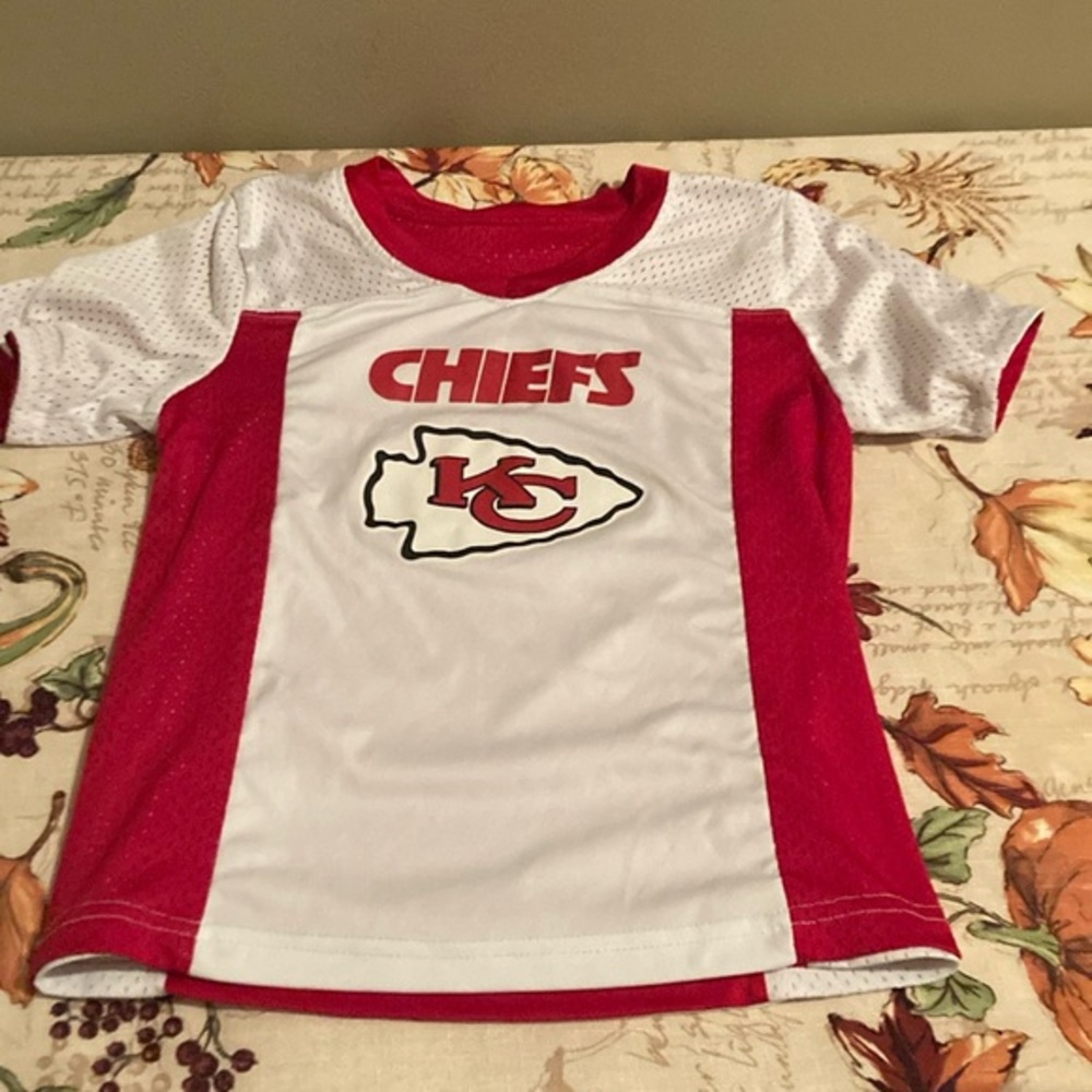Chiefs Kids Shirt - Red and White